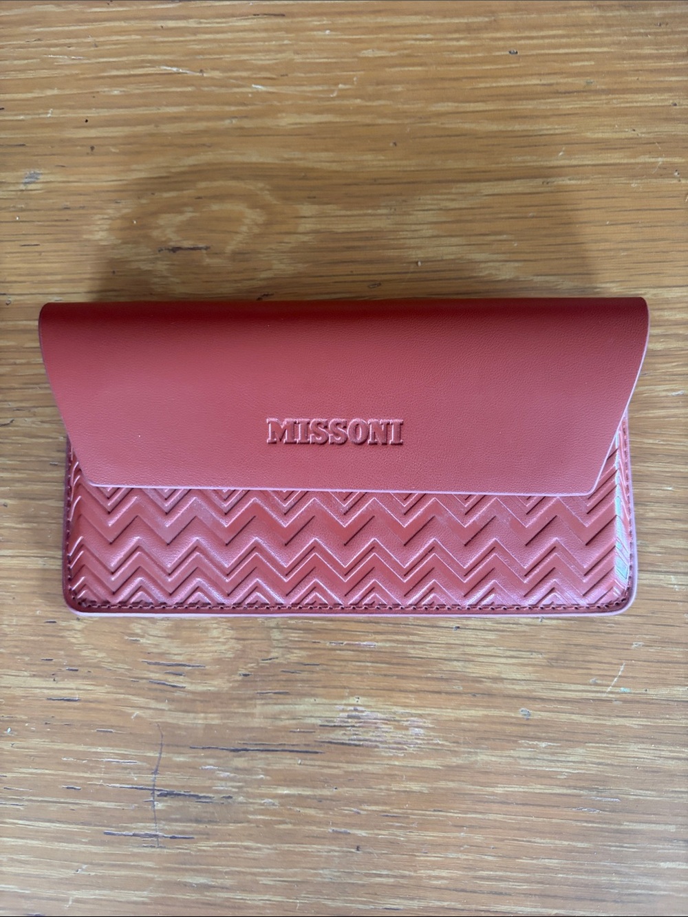 Missoni Eyeglass Case Brown Sunglasses Pouch Designer Optical Holder‎ Italian